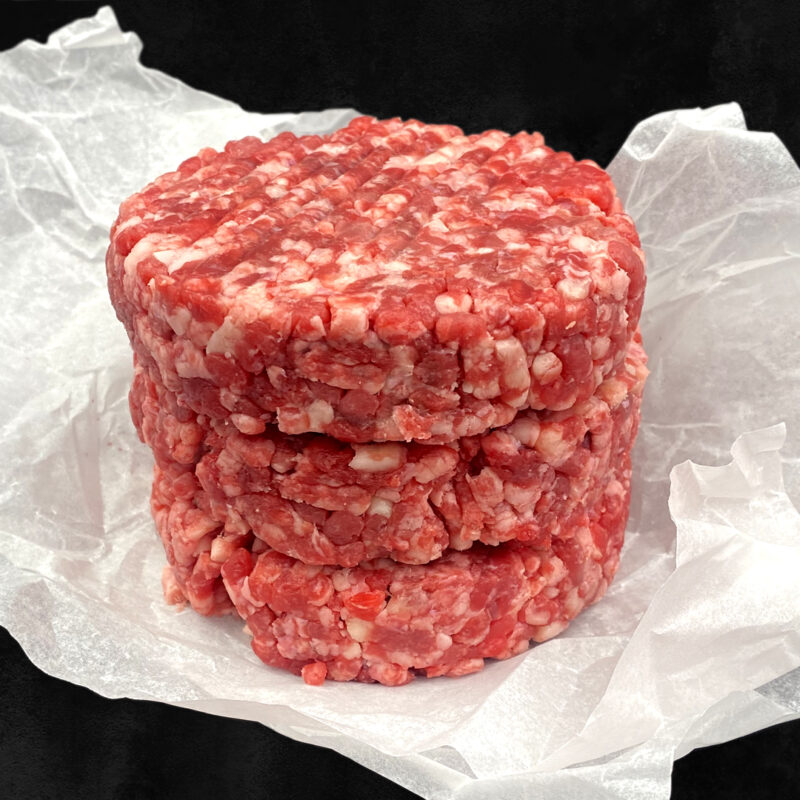 Dry Aged Beef Burgers